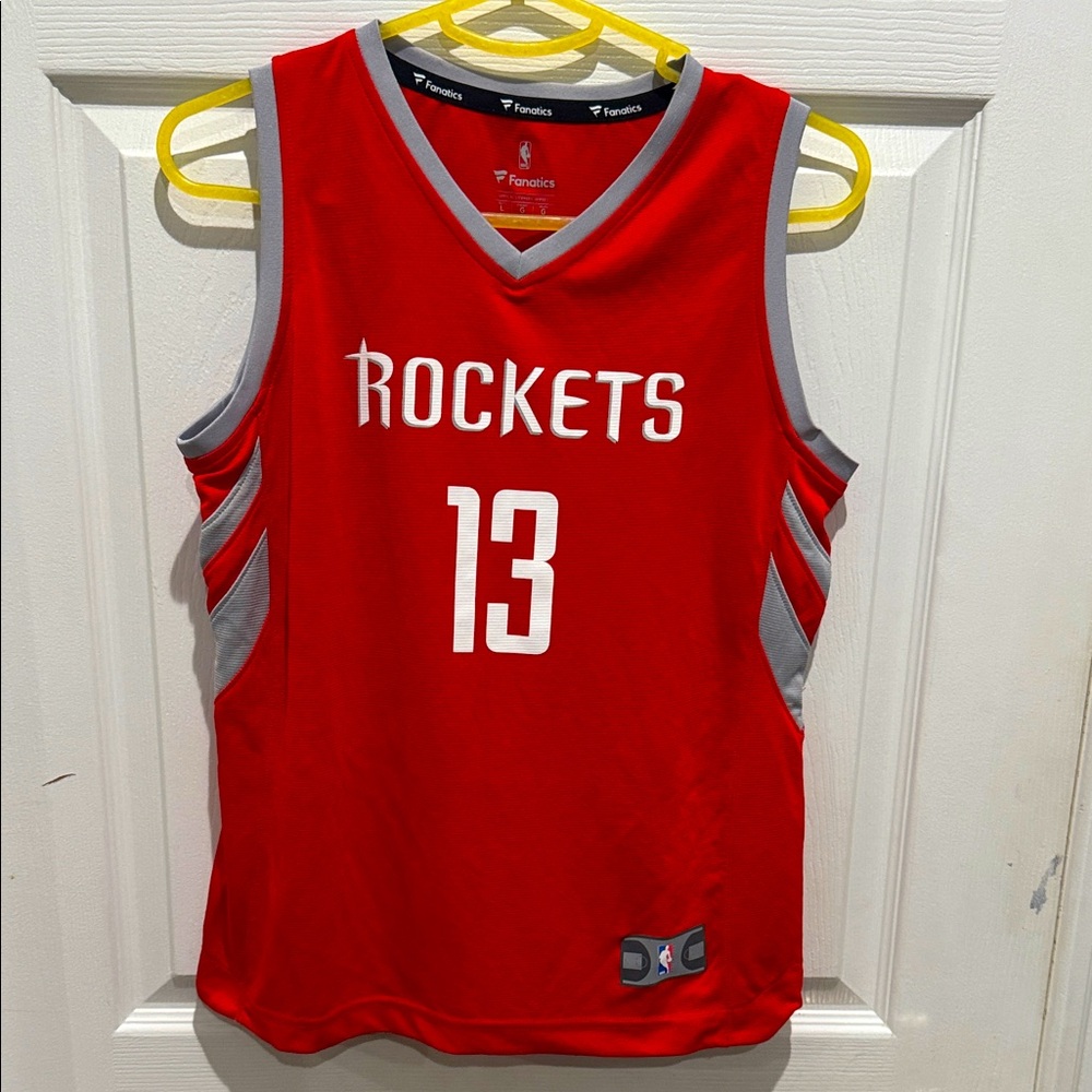 Red Rockets Basketball Jersey